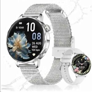 Smart Watch HD Touchscreen,Bluetooth,Heart Rate & Sleep Tracking, Android/IPhone
